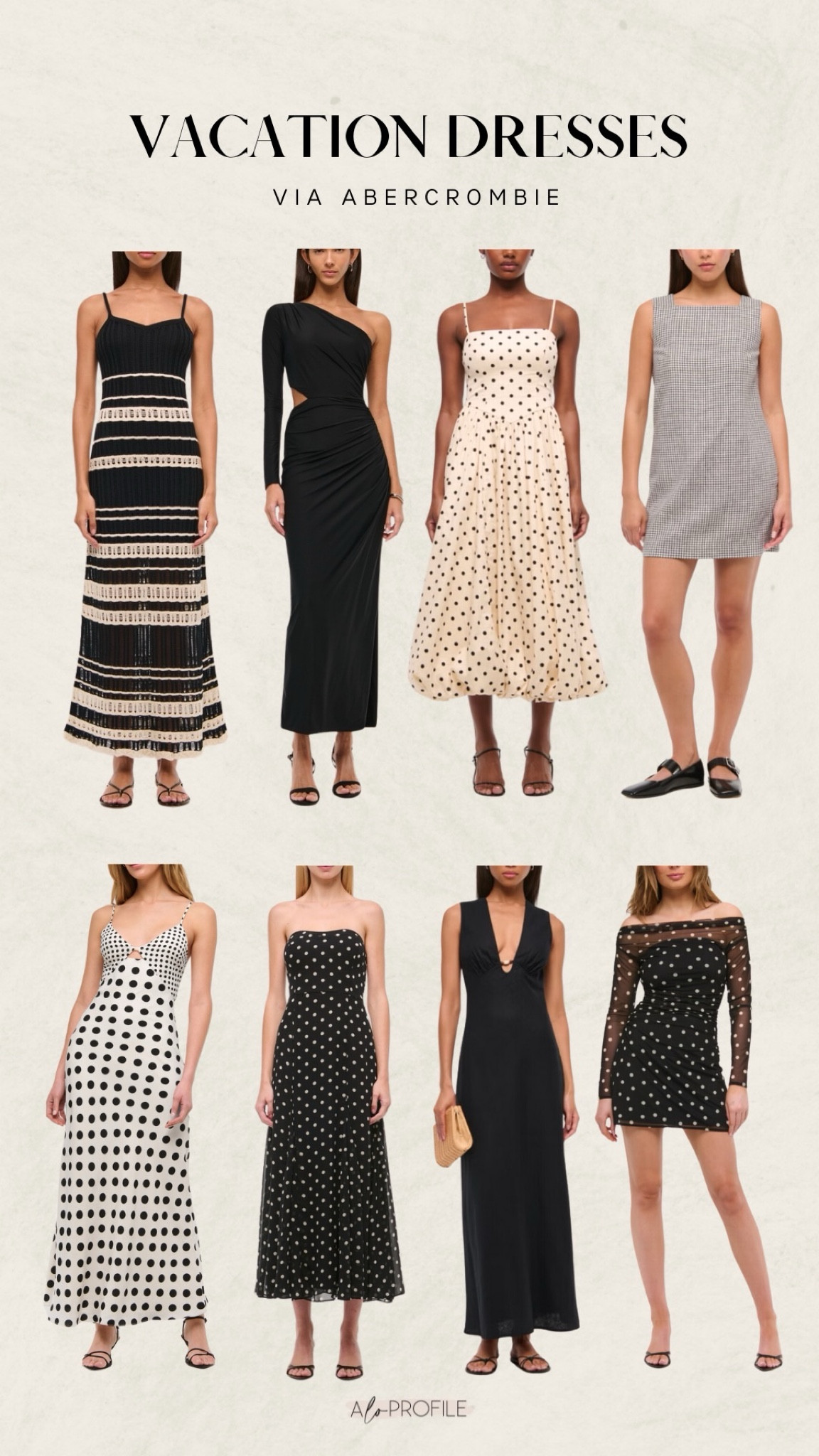 Vacation Dresses via Abercrombie // Abercrombie fashion, spring fashion, spring dresses, spring style, vacation outfit, vacation outfit inspo, vacay style, vacation dresses, vacation outfit ideas, maxi dresses