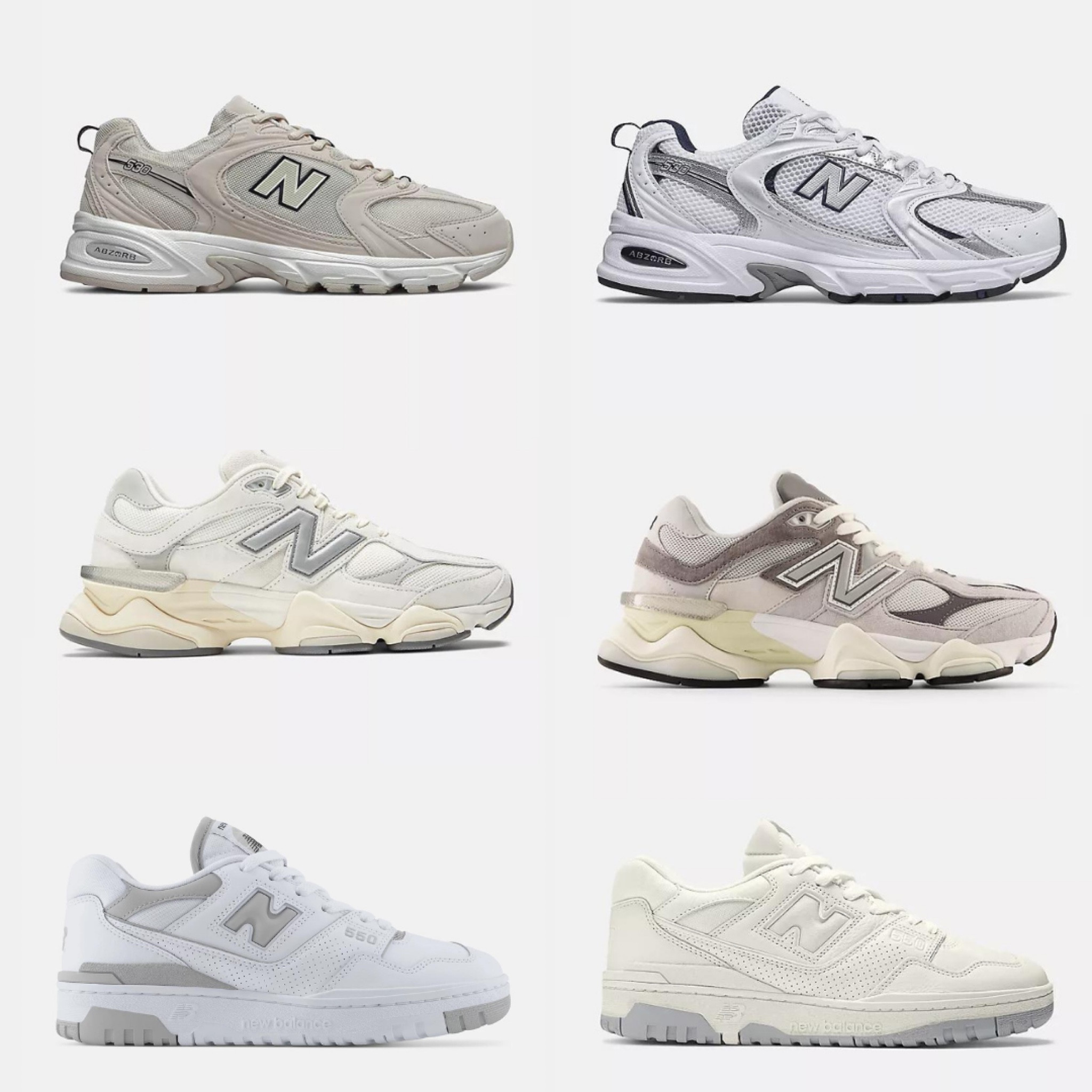 NEW BALANCE Semi Annual SALE

Neutral colors, my favs 🥯👡📔👢
The perfect match with Fall Season for Fall Outfits 🍂

#shoes #newbalanceshoes #newbalance550 #sneakers #trend #trendingnow #whitesneakers #beige #falloutfit #sale #onsale #onsalenow 

#LTKshoecrush #LTKSale #LTKGiftGuide
