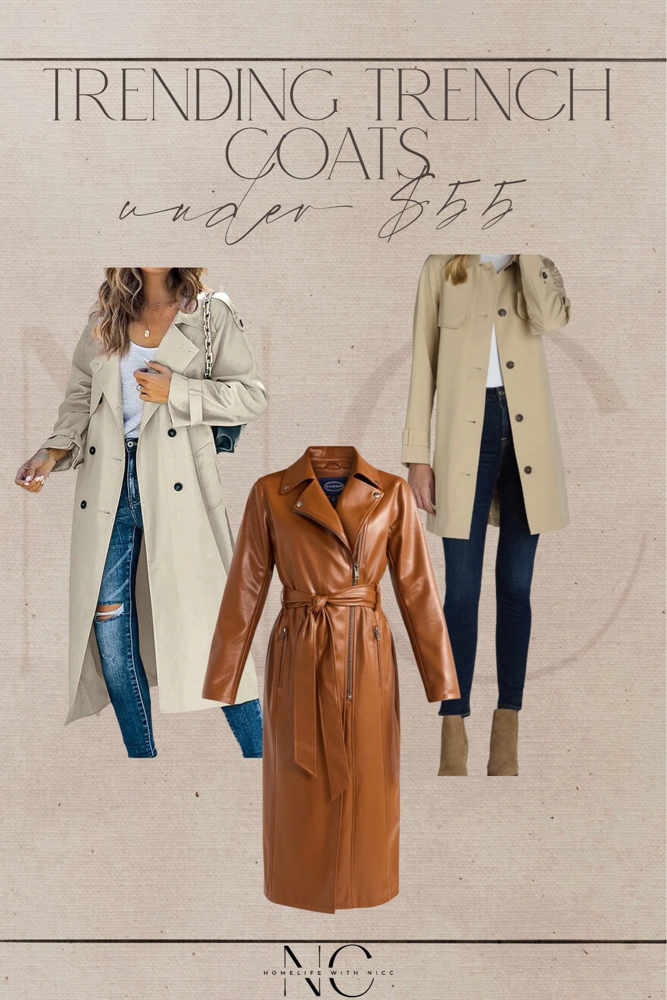 #walmartpartner #walmartfashion 
Okay, I’m loving the trench trend this fall! I’ve been on the hunt for some affordable options though,  and I found some high quality, super cute ones at @walmartfashion 😍  Comment TRENCH COATS and I’ll send over the details to all the outfits! 

The two khaki coats were under $30!! 🤯 I wanted to show you guys several options for dressing them up or down! Feel free to ask any questions about sizing! All pants and tops were Walmart as well! 🥰

#LTKStyleTip #LTKSeasonal #LTKWorkwear