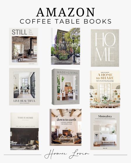Amazon Coffee Table Books

Home decor, interior design, architecture, hardbound #Amazon

Follow my shop @homielovin on the @shop.LTK app to shop this post and get my exclusive app-only content!

#LTKHome #LTKFindsUnder50 #LTKSaleAlert