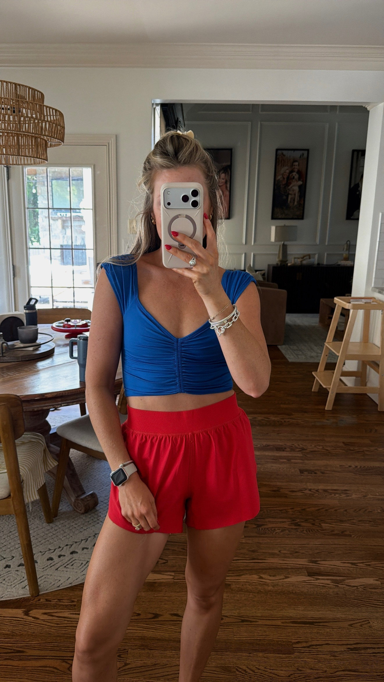 today's ootd🇺🇸

size S in the top + shorts! Top is Free People & it's out of stock so I am linking some similar options!

4th of july outfit | holiday outfit  

 #LTKootd #LTKSeasonal