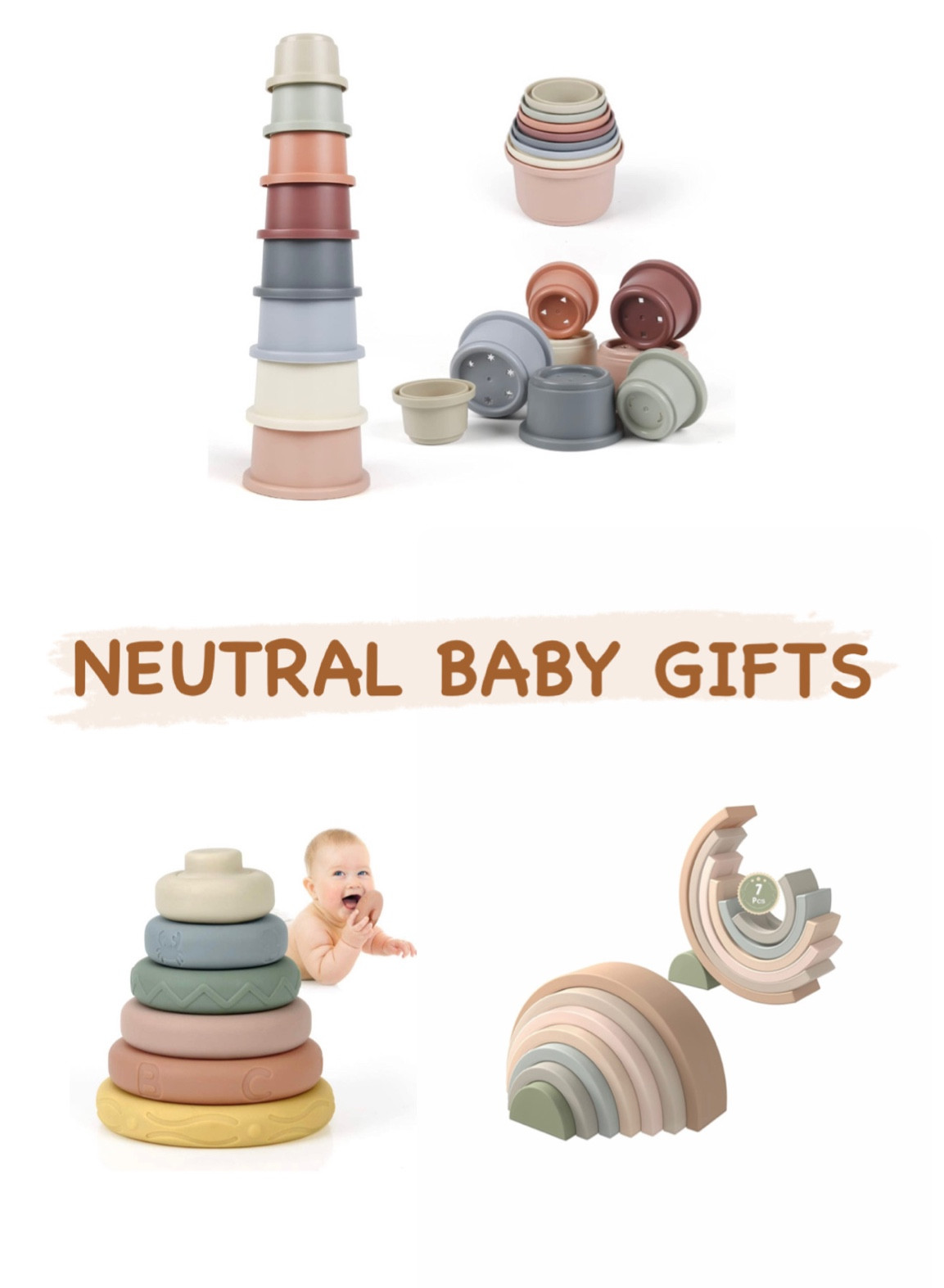 neutral baby & toddler gift ideas 

#LTKbaby #LTKHoliday #LTKGiftGuide