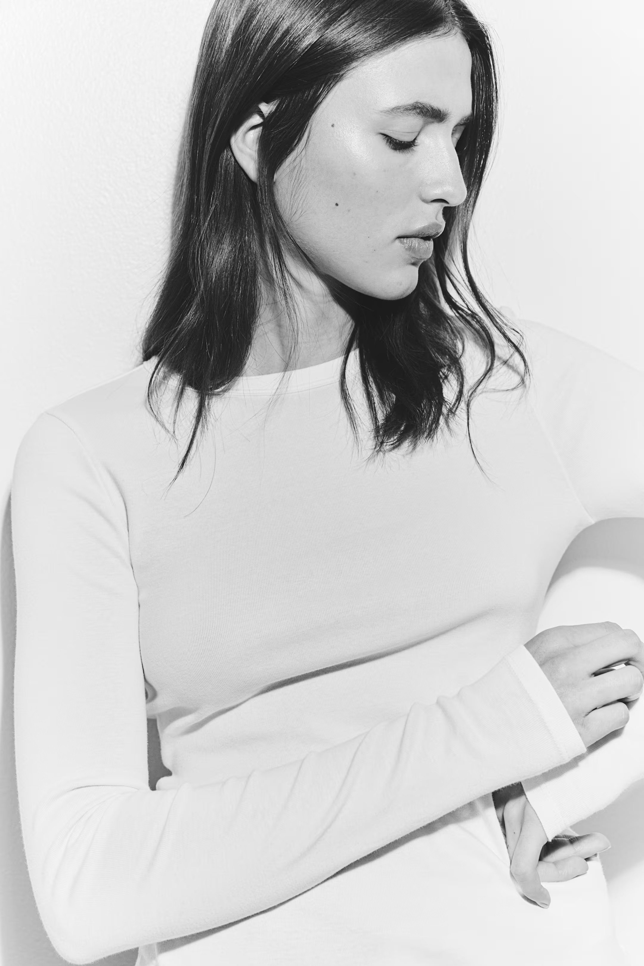 Long-sleeved Jersey Top | H&M (US + CA)