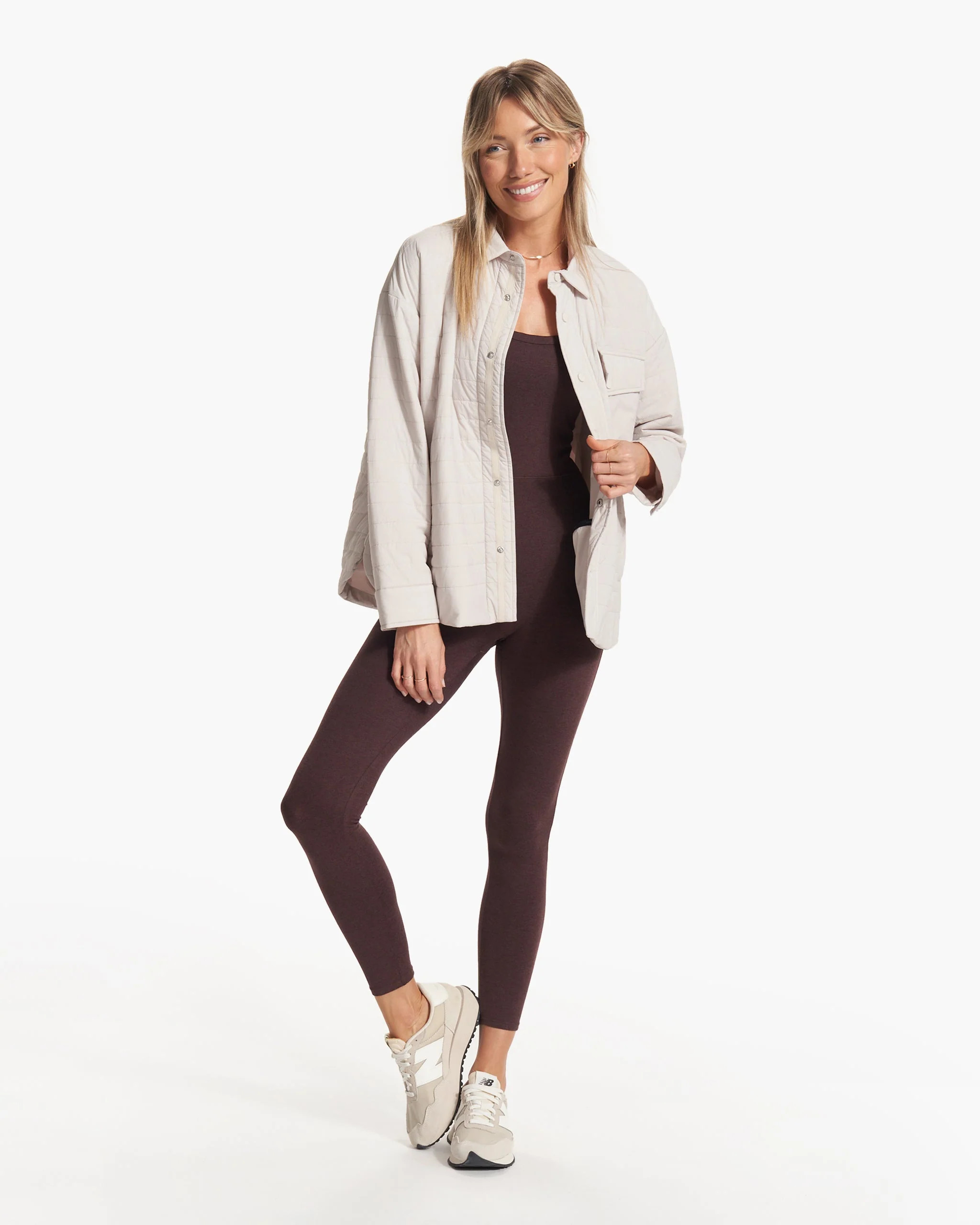 Canyon Insulated Shirt Jacket | Women's Suede Jacket | Vuori | Vuori Clothing (US & Canada)