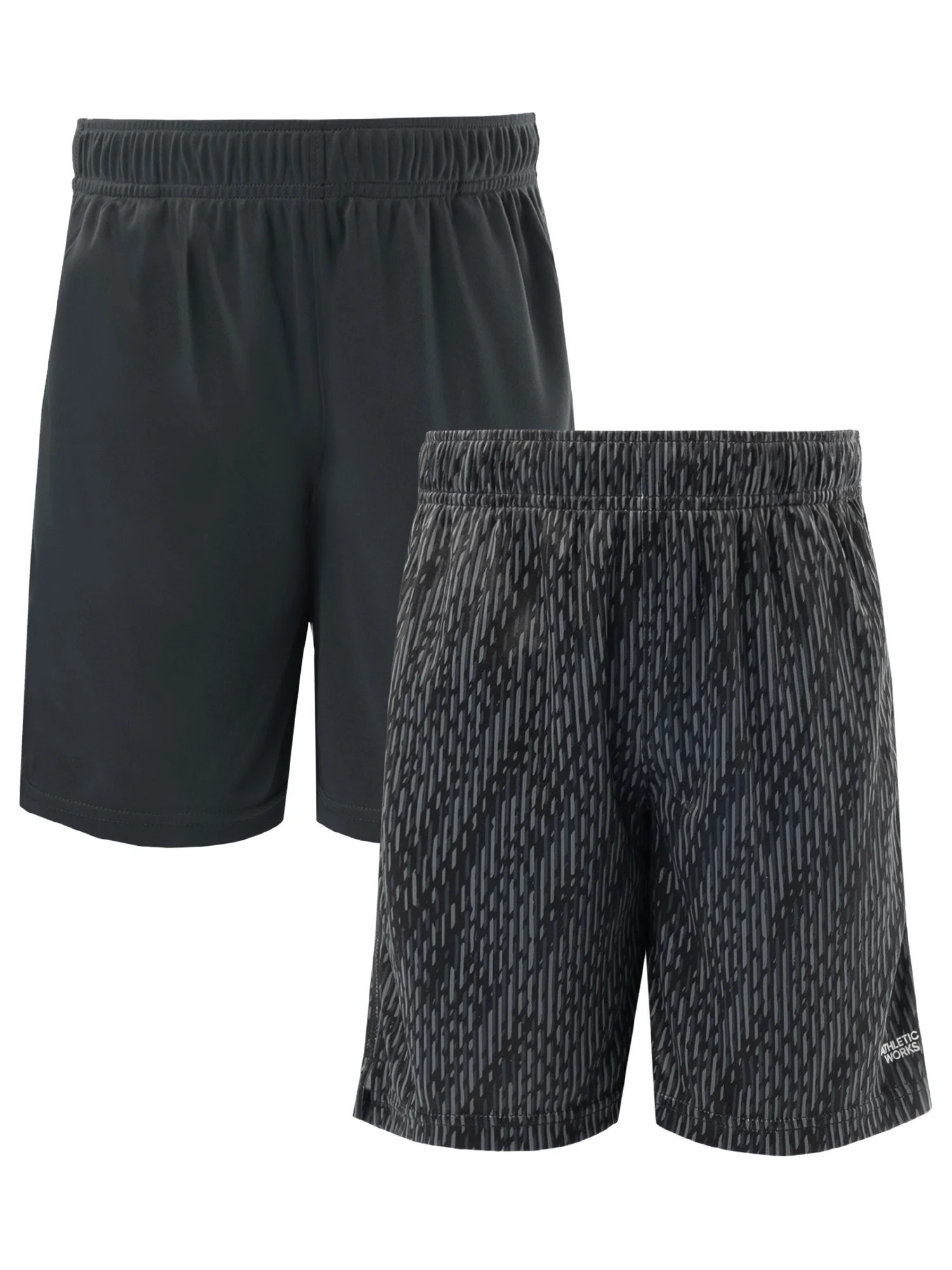 Athletic Works Boy's Core Short, 2-Pack, Sizes 4-18 & Husky | Walmart (US)