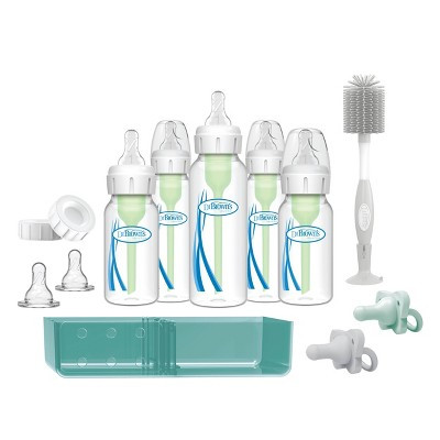 Dr. Brown's Baby Bottle Gift Set with Storage Tray - 18pk | Target