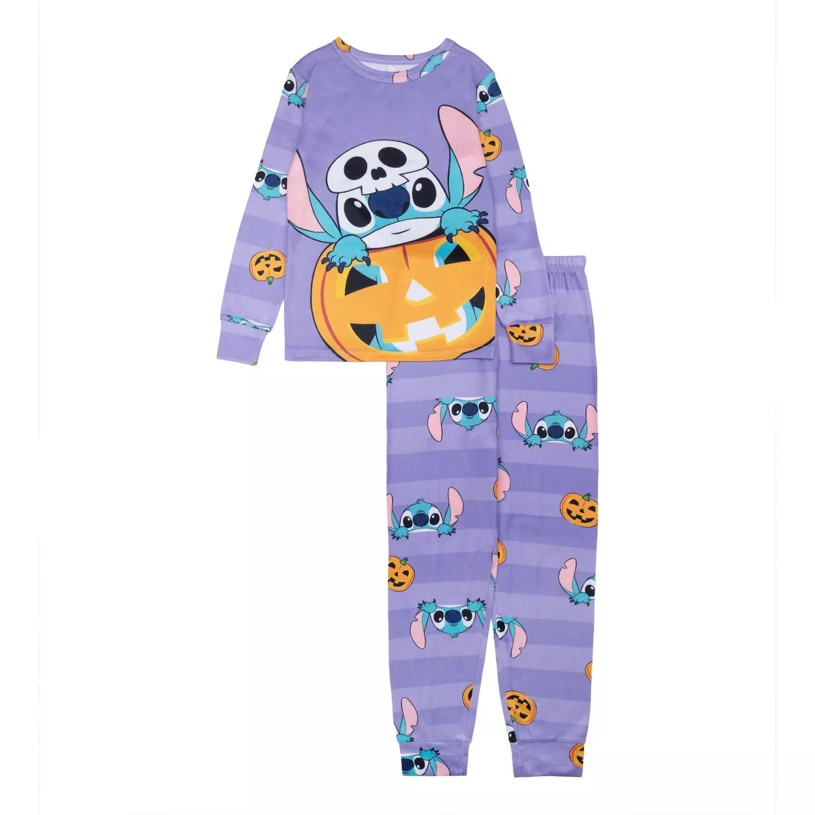 Disney's Lilo & Stitch Girls 4-10 2-Piece Halloween Long Sleeve Pajama Top & Pajama Bottoms Set, Girl's, Size: 8 | Kohl's
