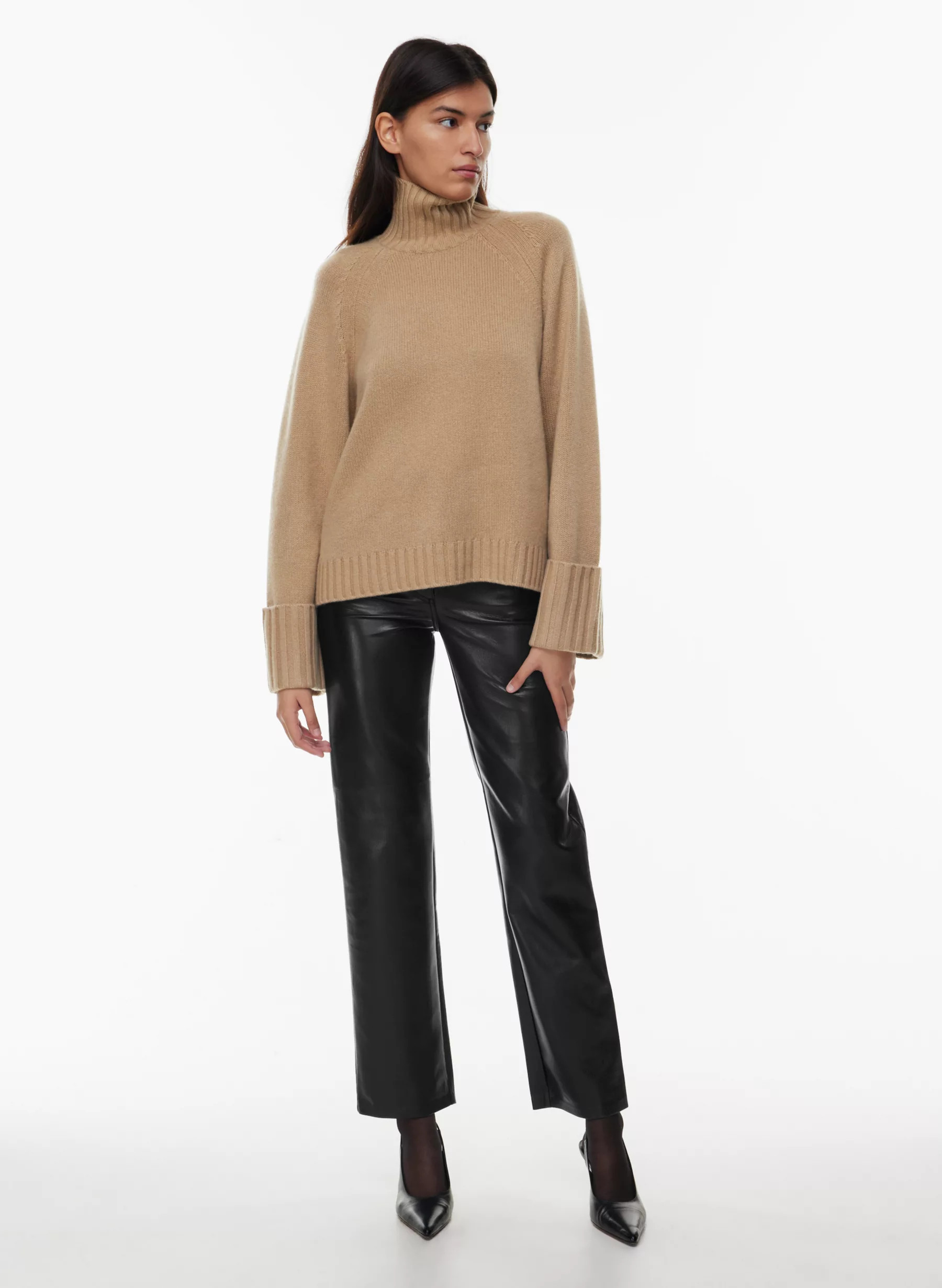 LUXE CASHMERE JAN SWEATER | Aritzia