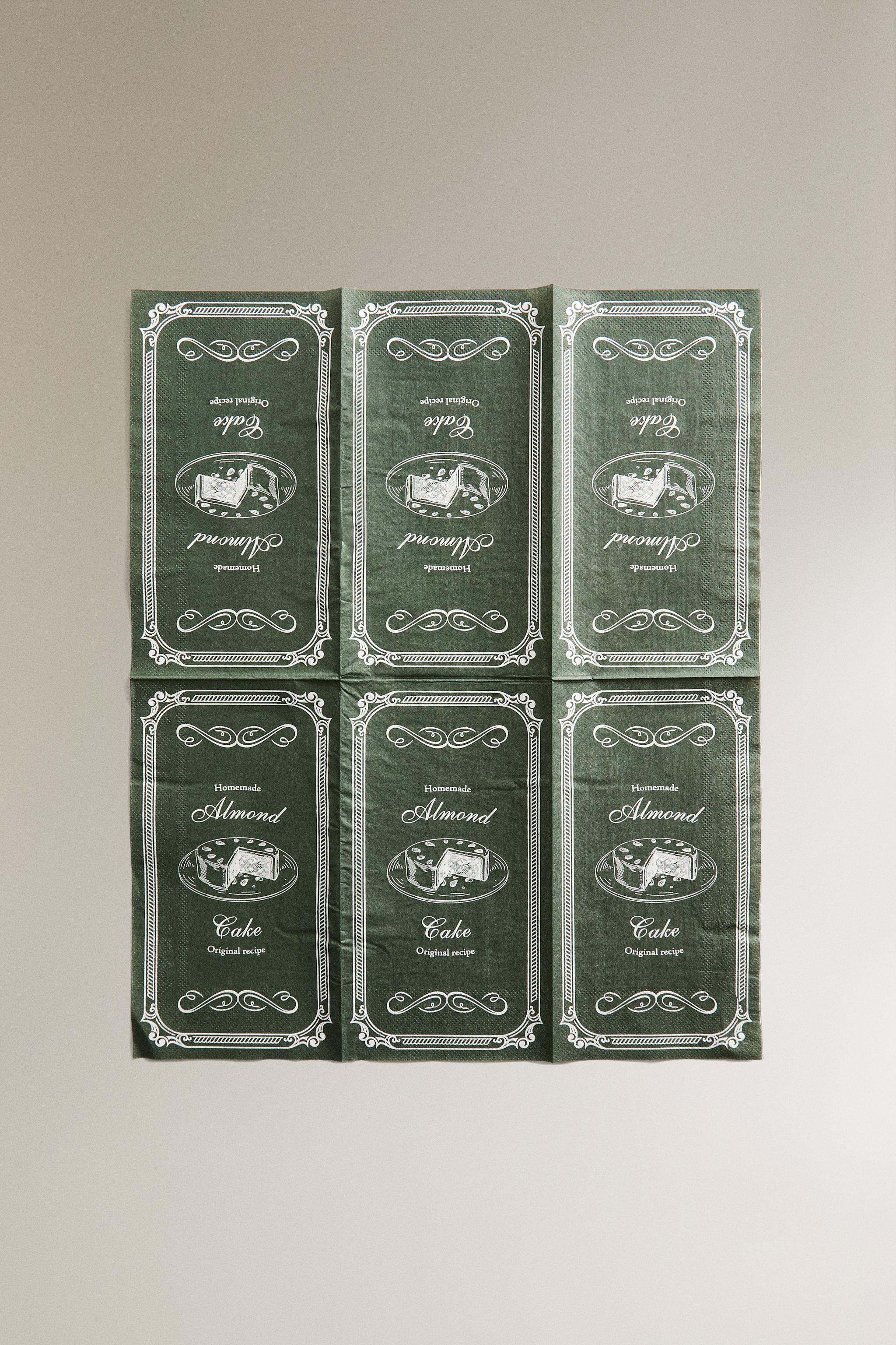 PACK OF PAPER CHRISTMAS NAPKINS (PACK OF 30) | Zara UK