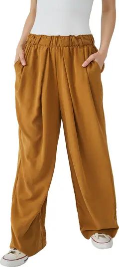 Free People Nothin To Say Pleat Trousers | Nordstrom | Nordstrom