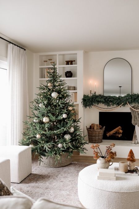 Shop our Christmas family room including my very favorite Christmas tree (this is the 6.5’), performance area rug, faux cypress garland, and Amazon curtains (white bChristmas

#LTKSeasonal #LTKhome #LTKHoliday