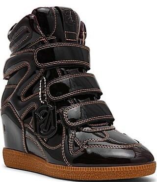 Steve Madden Mavis Patent High Top Wedge Sneakers -  8.5 | Dillard's