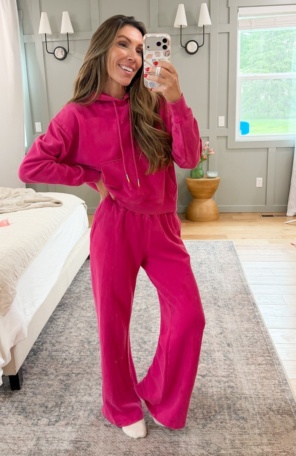 Listen, I know it going into summer but when that AC gets going and you have a slow morning, this is perfect! 🍉 Also has matching skort option! 

#walmart #postpartum #ltkunder20

#LTKmomlife #LTKselfcare #LTKBump