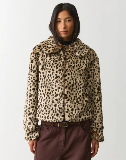 Faux Fur Collared Jacket | Glassons (Australia)