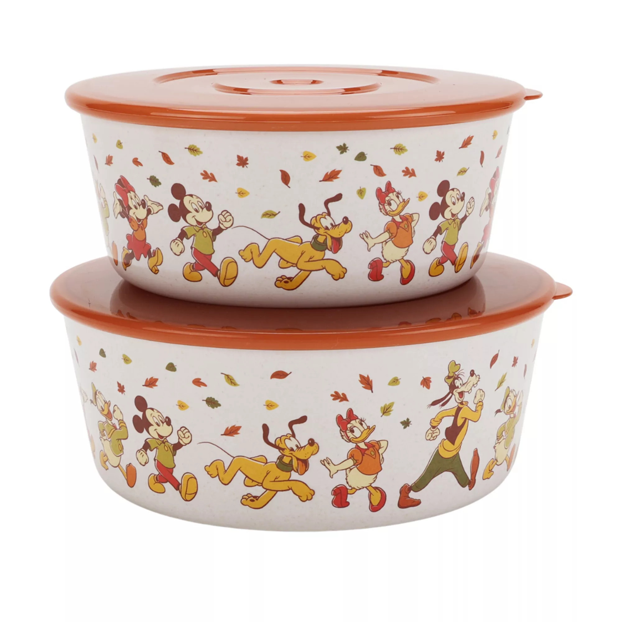 Celebrate Together™ Fall 2-pc. Mickey Mouse & Friends Harvest Food Storage Container | Kohl's