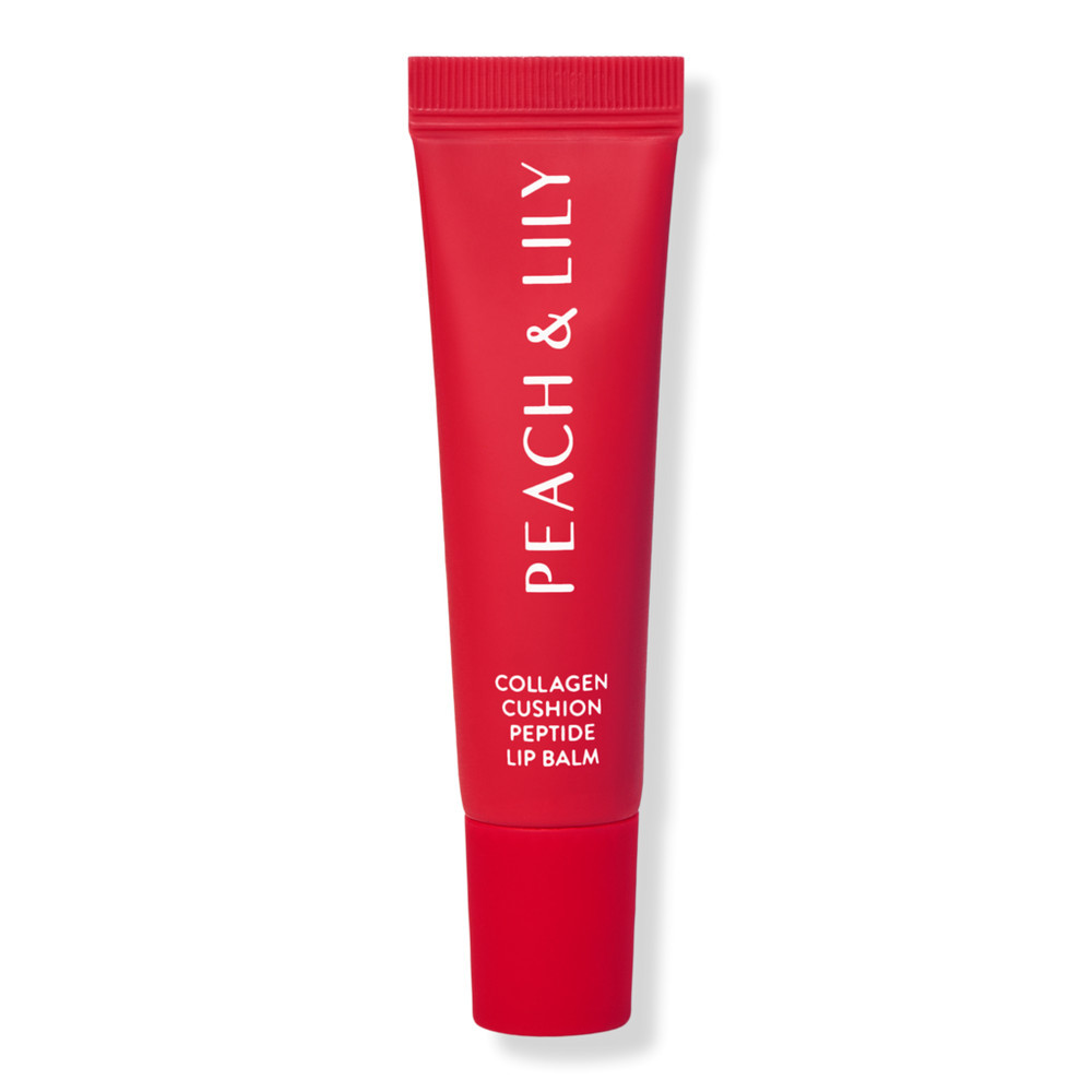 PEACH & LILY Collagen Cushion Peptide Lip Balm - Cherry Crush | Ulta