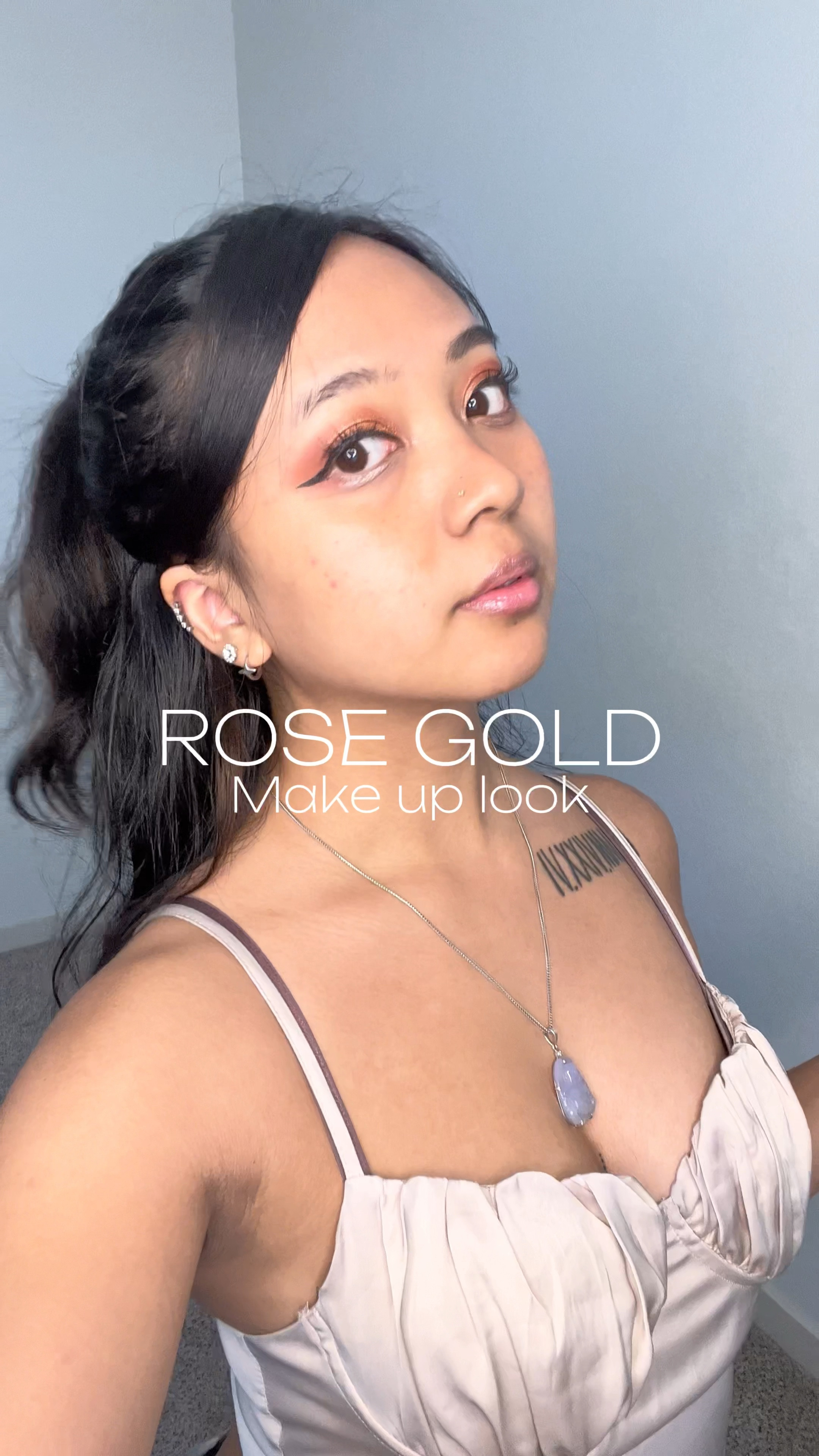 🩷💫 Rose gold GRWM! 