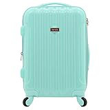 kensie Women's Alma Hardside Spinner Luggage, Opal, Carry-On 20-Inch | Amazon (US)