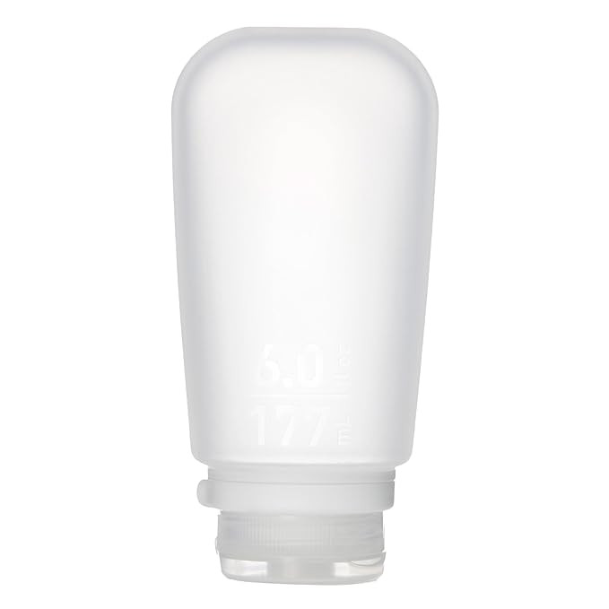 humangear GoToob+ (XL) | Refillable Silicone Travel Bottle | Locking Lid | Food-Safe Material | C... | Amazon (US)