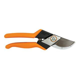 Fiskars Pro 1 in. Cut Steel High Carbon Blade with Cast Aluminum Handled Pruner-394951 - The Home... | The Home Depot