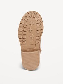 Faux-Leather Buckled Side-Zip Bootie for Toddler Girls | Old Navy (US)