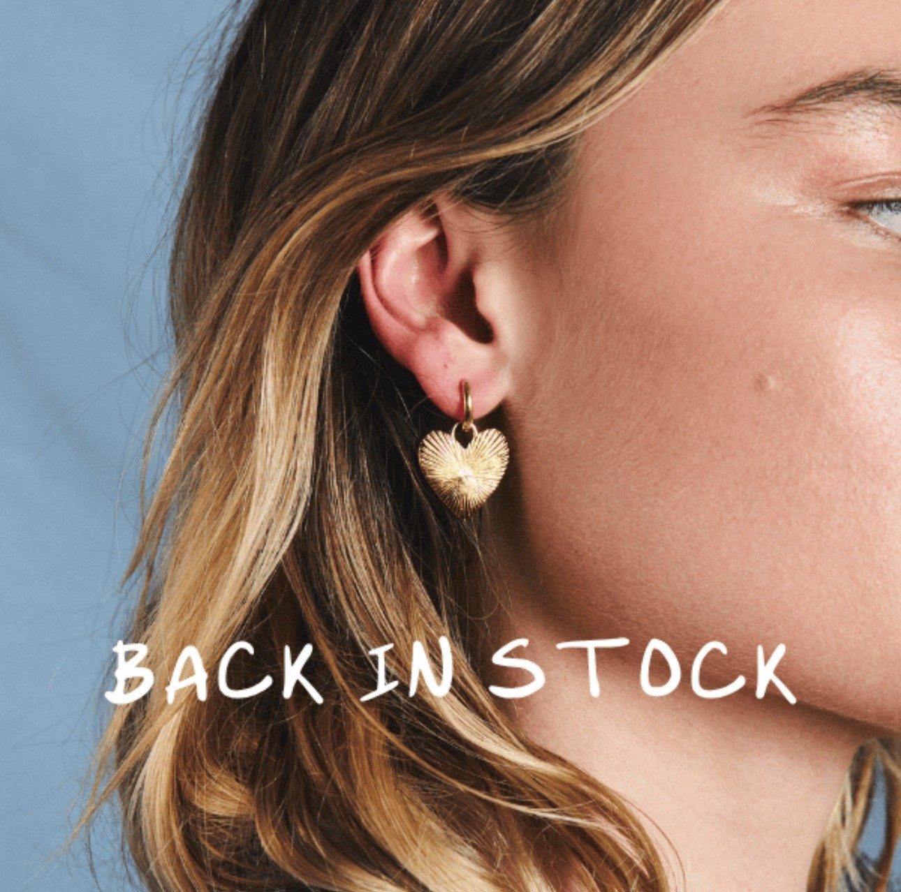 These huggies have been sold out!  So cute!!! #earrings #jewelry  