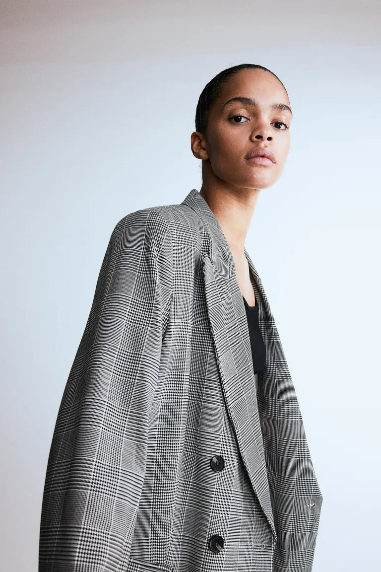 Oversized Double-breasted Blazer | H&M (US + CA)
