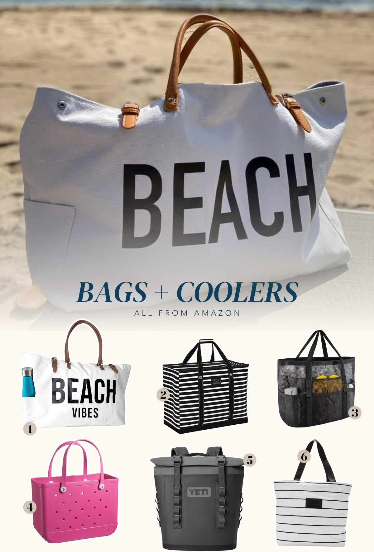 Coolers and bags ready for a day by the water! 

 #LTKFindsUnder50 #LTKSwim #LTKTravel