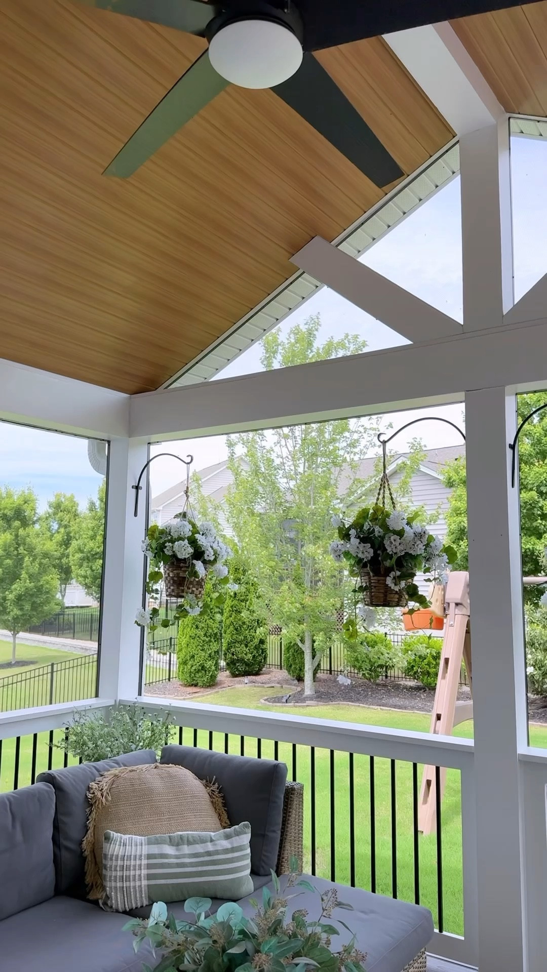 I found the perfect solution to forgetting to water plants all summer, these faux geraniums and hanging baskets are your answer to an easy, breezy summer! No watering needed and no pesky bugs to deal with! 

#LTKFindsUnder50 #LTKSeasonal #LTKHome
