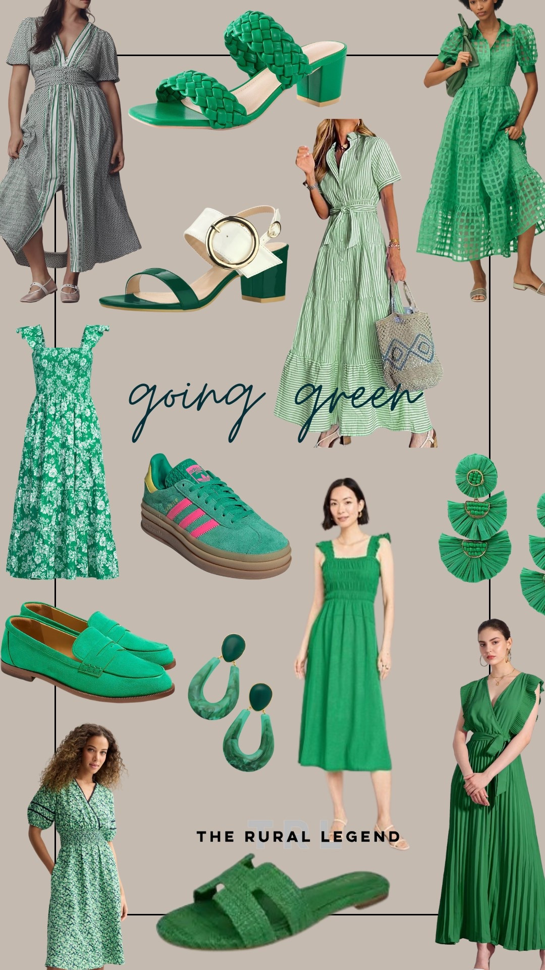 Green women’s fashion, dresses, shoes, and sandals, earrings

#LTKFindsUnder100 #LTKOver40 #LTKSeasonal