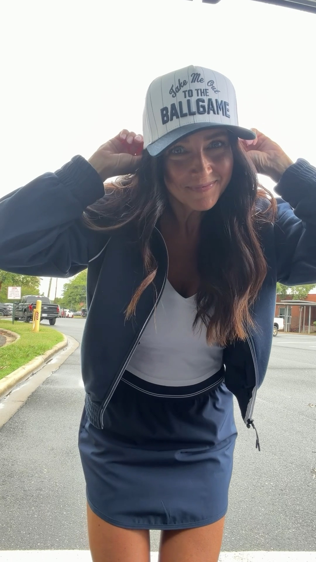 Rainy morning at the ball park outfit of the day! Baseball mom forever.

#LTKmomlife #LTKPetite