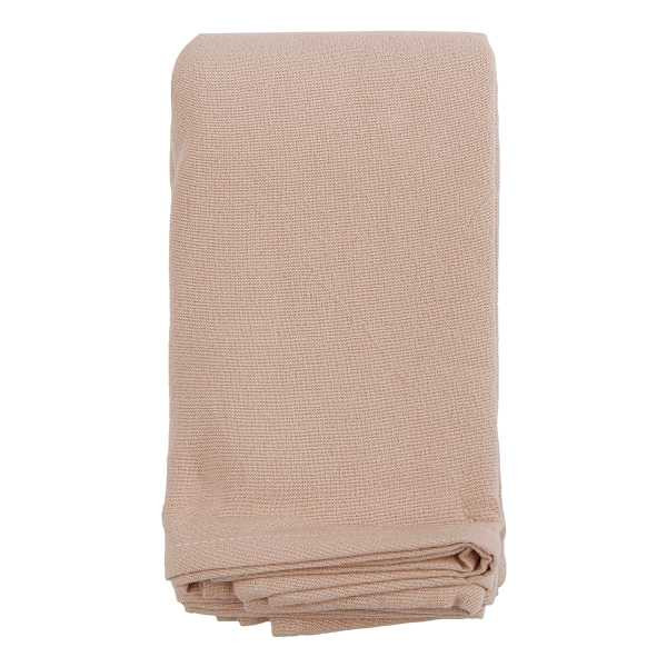 Set of 4 Rose Linen-Like Cotton Napkins, 18" | At Home
