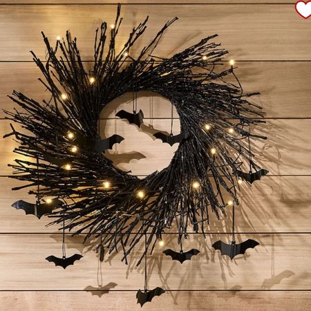🖤🖤 #bats #wreath #halloween #potterybarn 

#LTKSeasonal #LTKunder100 #LTKmens