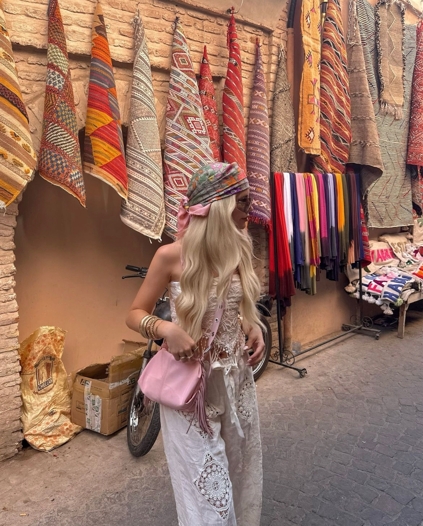 Morocco 💘🏜️

Casual outfit, travel wear, travel outfit, desert outfit, white pants, cutout pants 

#LTKTravel #LTKStyleTip