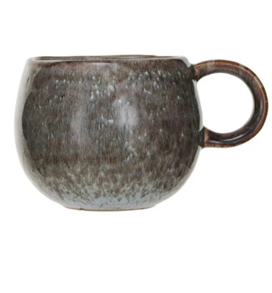 Taupe Stoneware Mug | Dwell Home Co.