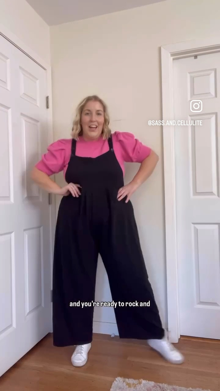 The comfiest travel Thanksgiving fit💖 Wearing 1X in the overalls 

#LTKMidsize #LTKPlusSize #LTKStyleTip