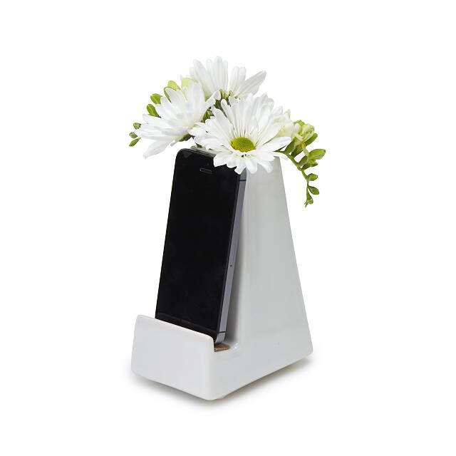 Bedside Smartphone Vase | UncommonGoods