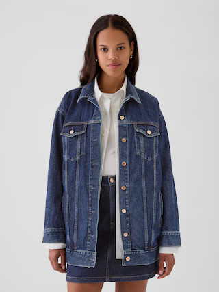 Oversized Icon Denim Jacket | Gap (CA)