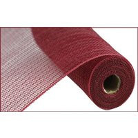 Burgundy Poly Deco Mesh, Red Metallic, 10 Inch X Yards, Wreath Mesh For Christmas Tree Re800161 | Etsy (US)