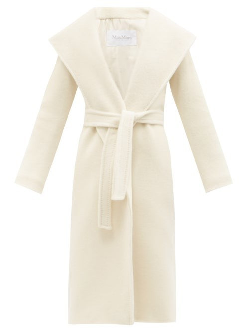 Max Mara - Ferrarra Coat - Womens - White | Matches (US)