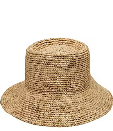 Wyeth Tali Crochet Bucket Hat - Natural | Dillard's