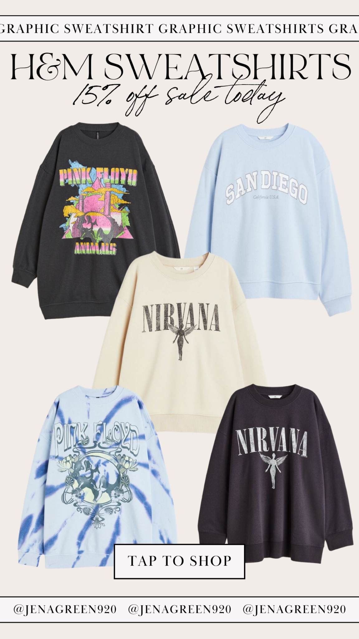 Nirvana sweater outlet h&m