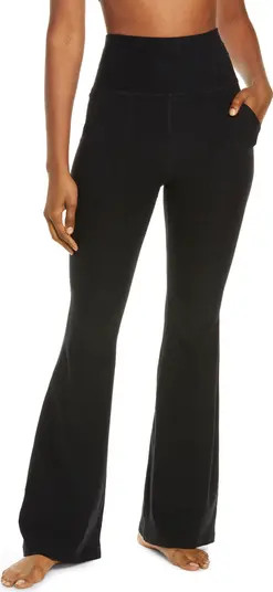 Space Dye High Waist All Day Flare Leggings | Nordstrom