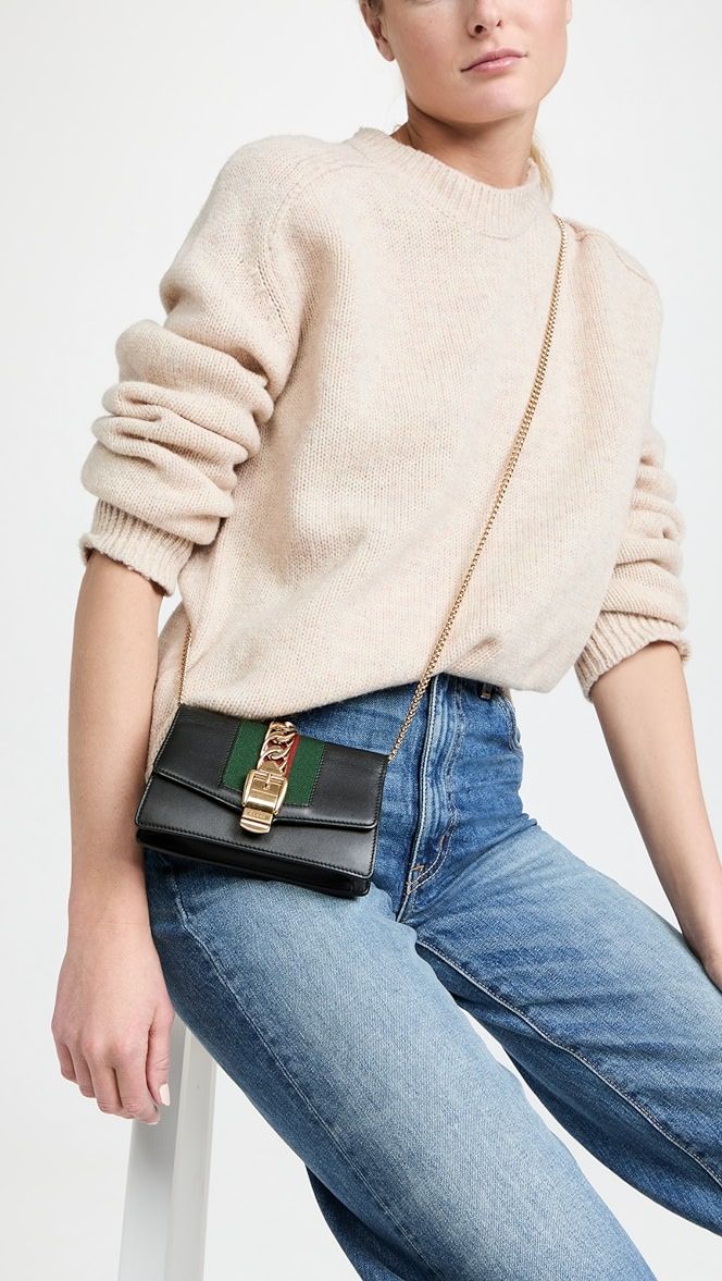 Gucci Sylvie Super Mini Chain Shoulder Bag | Shopbop