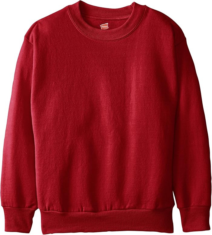 Hanes Boys Eco Smart Fleece Crew | Amazon (US)