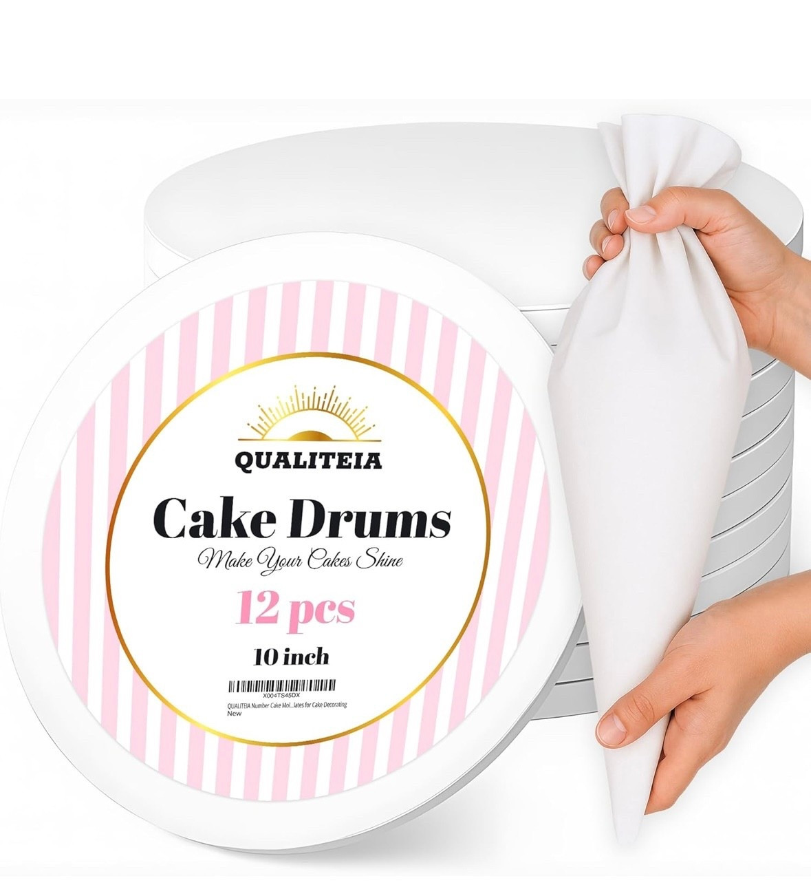 Strong cake boards for decorating and displaying cakes.

Perfect for birthdays, parties, and home bakers. ✨

#bakingtools #cakedecorating #homebaker #kitchenessentials #amazonfinds

#LTKHome #LTKfoodie #LTKstorytime