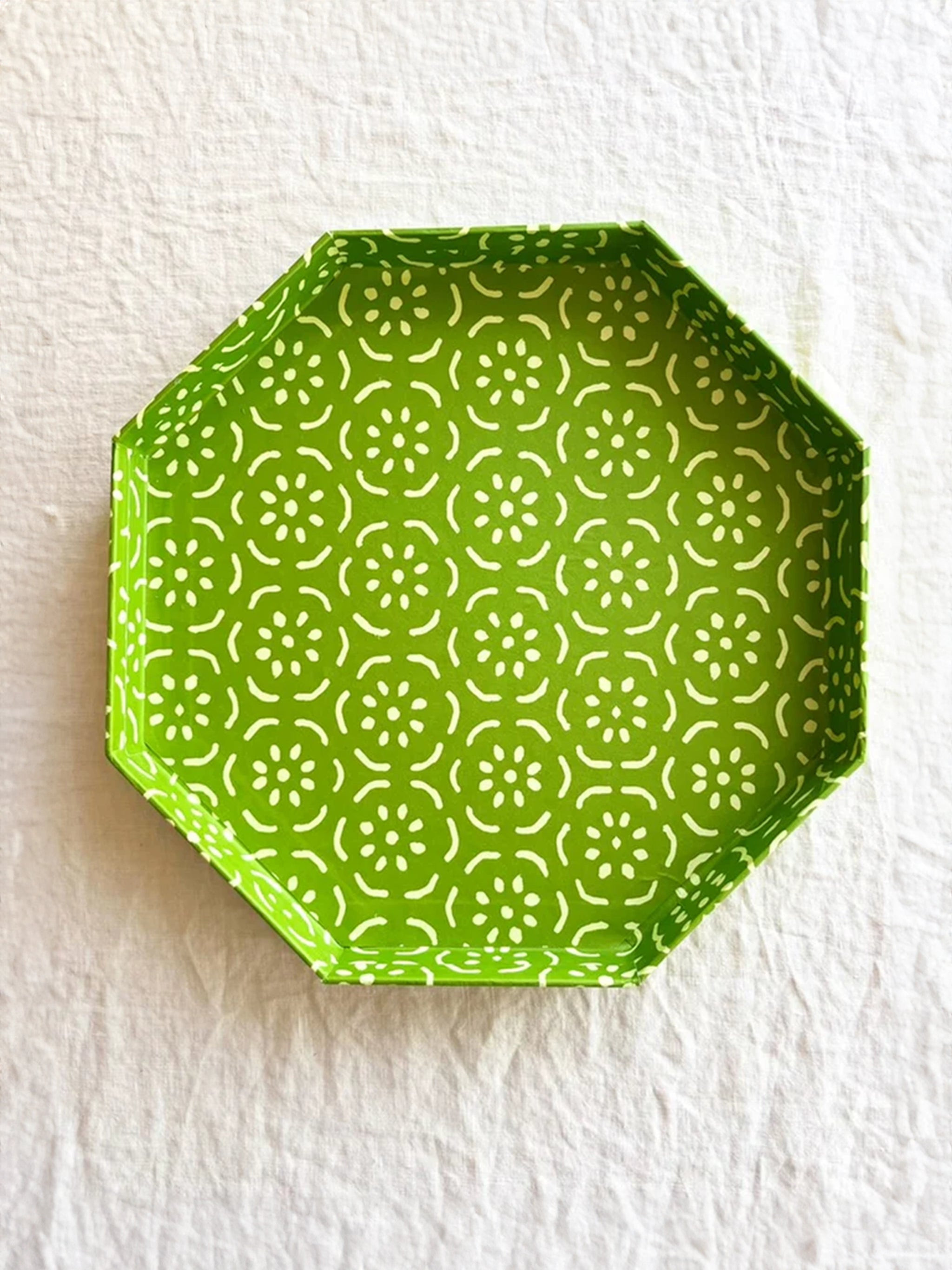 Octagon Italian Paper Tray -   Spring 11.5" | the ARK elements