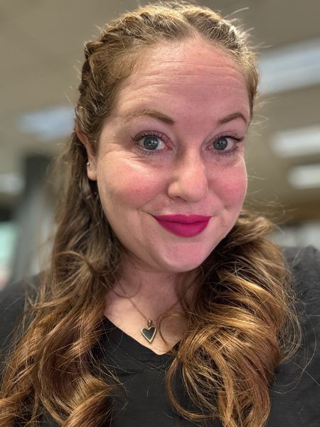I love bold lips with otherwise fairly neutral makeup. It’s an easy way to look a little more polished without taking much time. This one is affordable, stays on all day, and comes in a ton of different colors!

#LTKWorkwear #LTKStyleTip #LTKBeauty