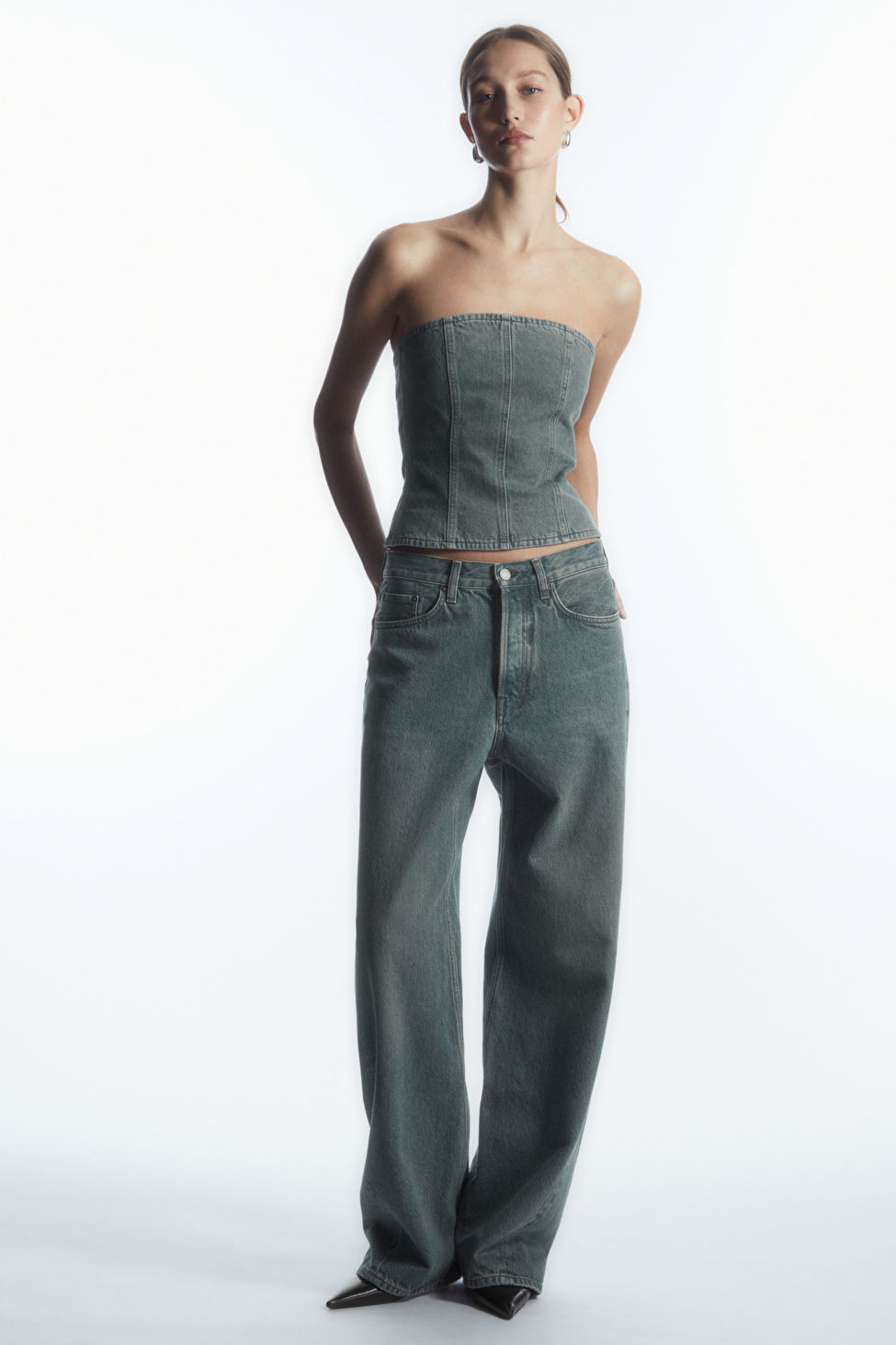 FACADE JEANS - STRAIGHT - WASHED BLUE - COS | COS UK