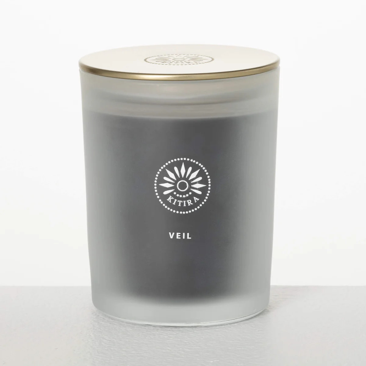 Vance Kitira Veil Scented Candle - Frosted Jar | Sullivans Home Decor